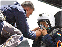 राष्ट्रपति कलाम सुखोई विमान पर