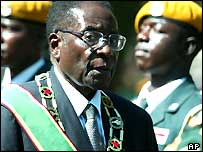 Tổng thống Mugabe của Zimbabwe