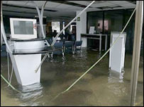 समुद्री तूफ़ान विल्मा से तबाही