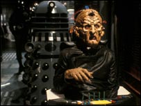 Terry Molloy as Davros in Resurrection