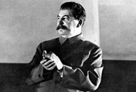 Photograph showing Stalin
