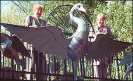 "Wings Over Water", part of the Canal Public Art project 