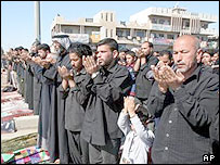 نمازجمعه در شهرک صدر