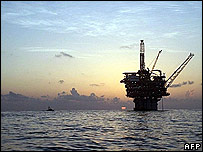 Dàn khoang dầu trong Vịnh Mexico