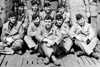 Photograph showing crew members of a German U-boat