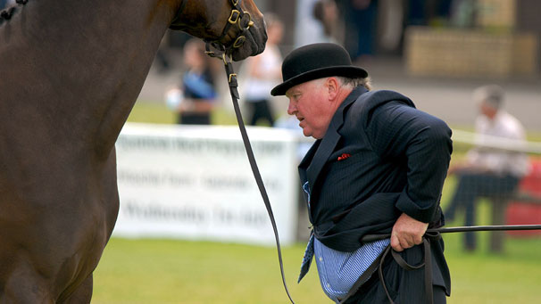 Keeping up appearances in the main ring.