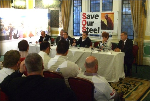 Save Our Steel meeting