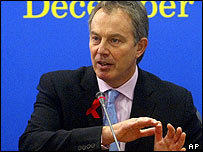 Kryeministri britanik Tony Blair