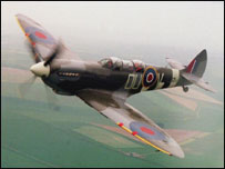 A two seater Spitfire 