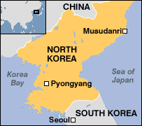 Bản đồ Bắc Hàn