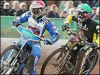 Magnus Zetterstrom leads Jason Lyons (Hywel Lloyd)