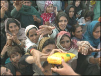 Relief for earthquake survivors