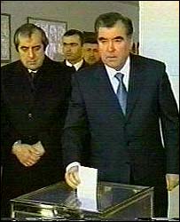 Prezident Tádžikistánu Imomali Rachmonov