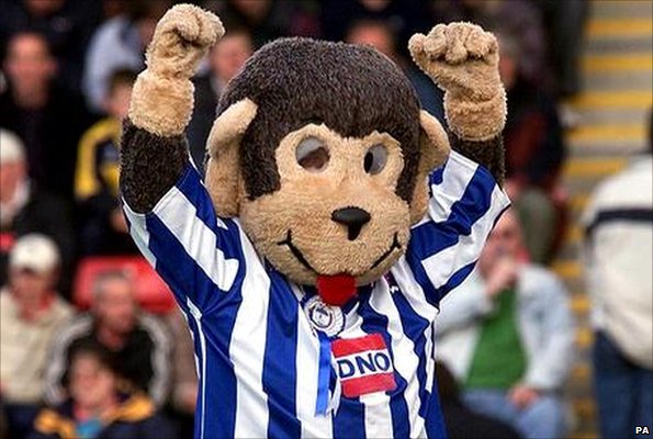 Stuart Drummond in his former guise as H'angus the Monkey