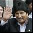 O presidente da Bolívia, Evo Morales