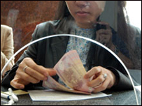 đếm tiền đồng việt nam