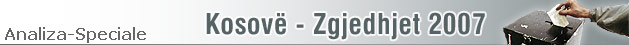 Kosovë - zgjedhjet 2007
