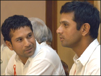 तेंदुलकर और द्रविड़