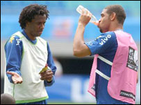 Roque Júnior e Juninho Pernambucano