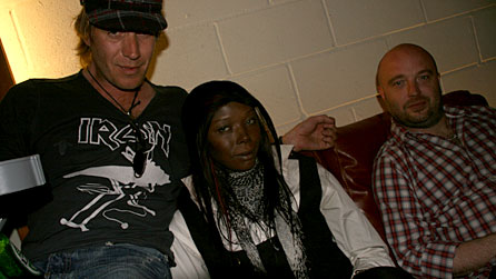 Rhys Ifans, Dionne Bennett and Daf Ieuan