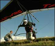Hang gliding