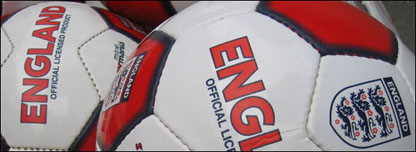England footballs
