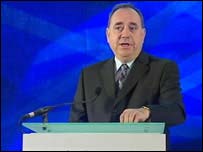 Alex Salmond, the SNP leader