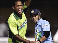 سچن تندولکر اور رانا نویدالحسن