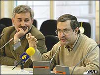 سعيد حجاريان (راست) در کنار رضا خاتمی از چهره های اصلی اصلاح طلب، اخيرا اعلام کرد که اصلاحات مرد