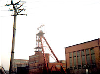 Šachta jáchymovského dolu