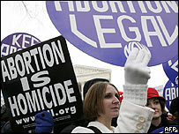 Manifestação recente em Washington