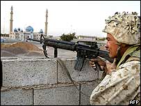 Americký voják v Iráku