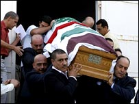 Antoine Ganim'in tabutu