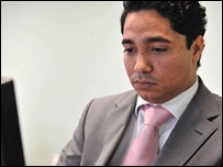 Simonsen Miller. Foto: Adam Blenford/BBC News