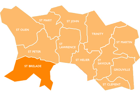 St Brelade Map