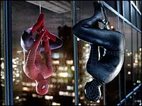 स्पाइडरमैन- थ्री का एक दृश्य