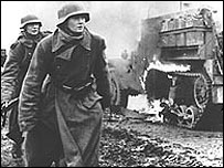 Nacističtí vojáci v Polsku 