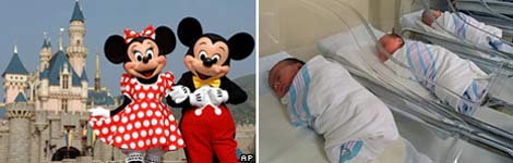 Disneyland and babies