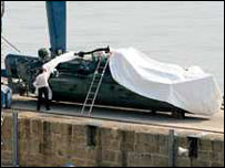 Submarino encontrado na costa da Espanha