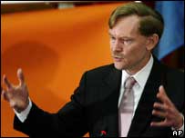 O representante de comércio dos Estados Unidos, Robert Zoellick