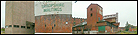 Click to see view of outside of the flax mill, Shrewsbury