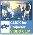 video clip of projector