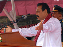 President Mahinda Rajapaske