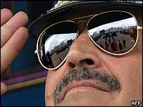 O chefe de polícia palestino, Ghazi Jabali