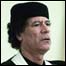 Muammar Khadafi, líder da Líbia