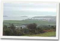<b>Golygfa ar draws ardal Pen Llyn.</b>