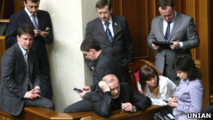 украинские парламентарии