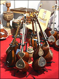 سازهای ایرانی در نمایشگاه