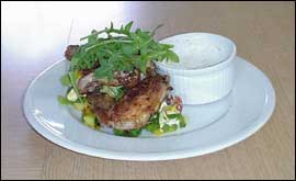 Cajun Spice chicken and dip