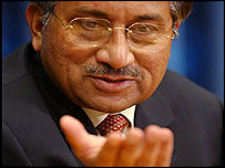 مشرف بدھ کو صدر بش سے مل رہے ہیں۔